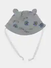 Лазурный панама летняя солнцезащитная  из муслина детская /пляжная/шляпа/ для мальчика "Posh Detki"