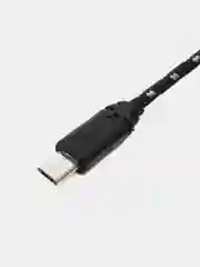 Черный кабель Micro USB в оплетке