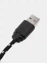 Черный кабель Micro USB в оплетке