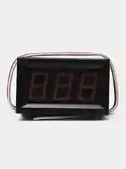 Белый автомобильный вольтметр Colt, цифровой