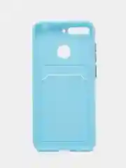 Ледяной чехол для Huawei Y6 2018 / Honor 7C / 7A Pro / Y6 Prime, с карманом для карт