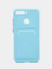 Ледяной чехол для Huawei Y6 2018 / Honor 7C / 7A Pro / Y6 Prime, с карманом для карт