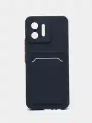 Морской силиконовый чехол для Honor X5 4G, Хонор Х5, с карманом для карт