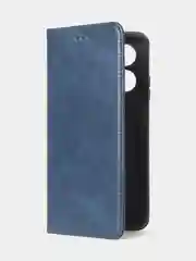 Синий чехол-книжка GQ для Honor X7A Plus / Honor X7A из высококачественной искусственной кожи
