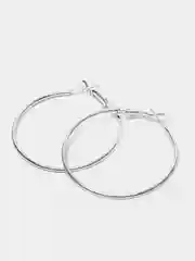 Серебряный серьги-кольца "Конго", набор из 6 пар