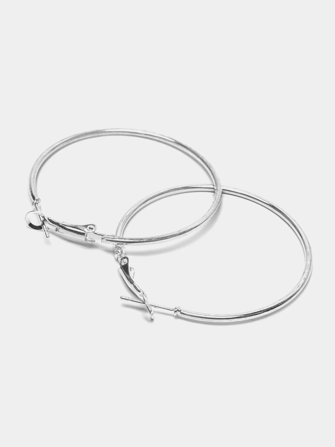 Серебряный серьги-кольца "Конго", набор из 6 пар