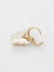 Белый серьги с подвеской Бабочка