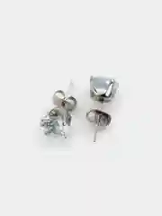 Прозрачный серьги-пусеты