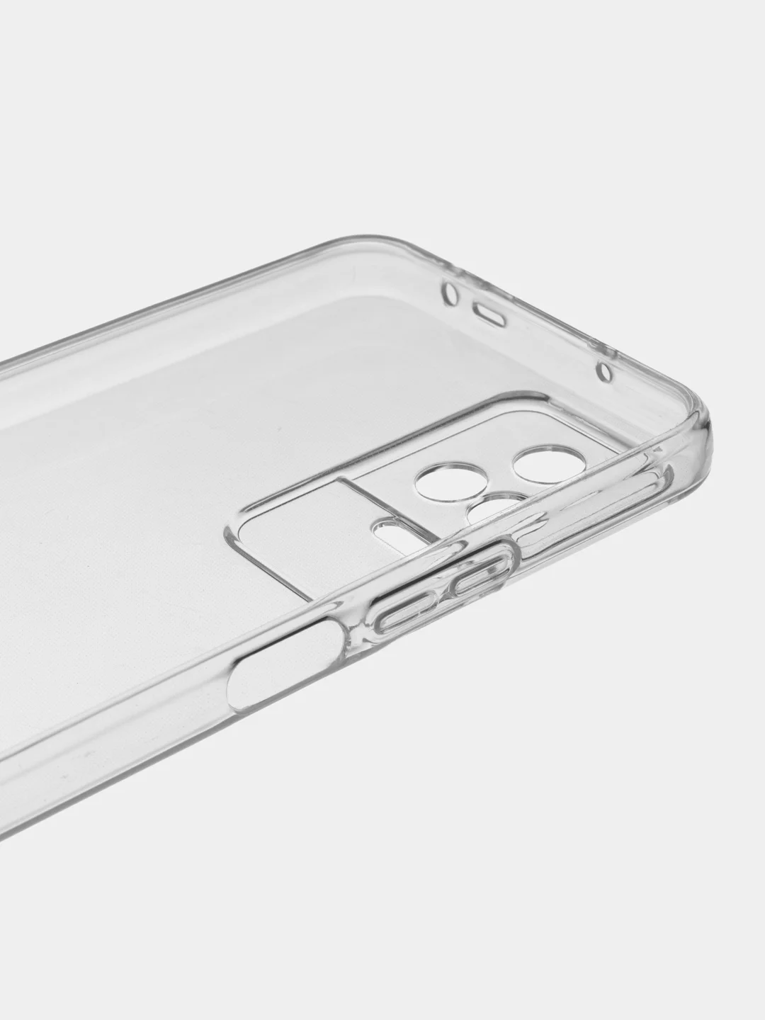 Прозрачный чехол Xiaomi Poco F4 / Redmi K50, Сяоми Поко Ф4 прозрачный силиконовый с защитой камеры
