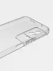 Прозрачный чехол Xiaomi Poco F4 / Redmi K50, Сяоми Поко Ф4 прозрачный силиконовый с защитой камеры