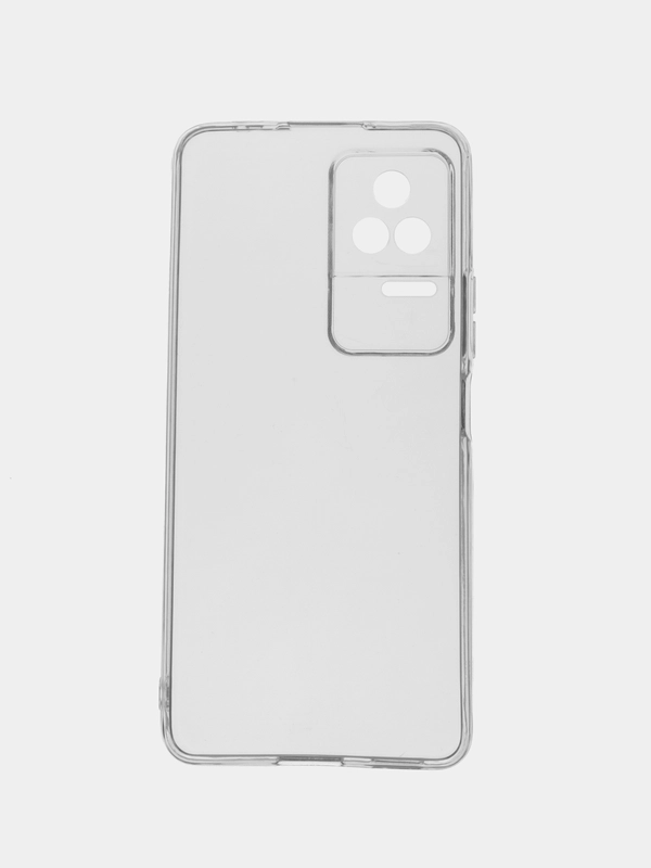 Чехол Xiaomi Poco F4 / Redmi K50, Сяоми Поко Ф4 прозрачный силиконовый с защитой камеры