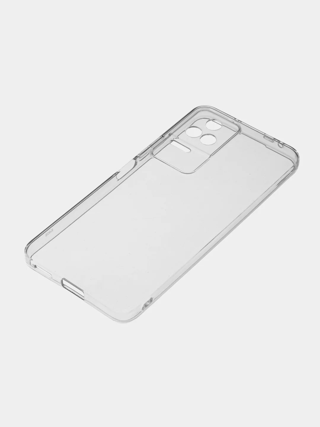 Прозрачный чехол Xiaomi Poco F4 / Redmi K50, Сяоми Поко Ф4 прозрачный силиконовый с защитой камеры