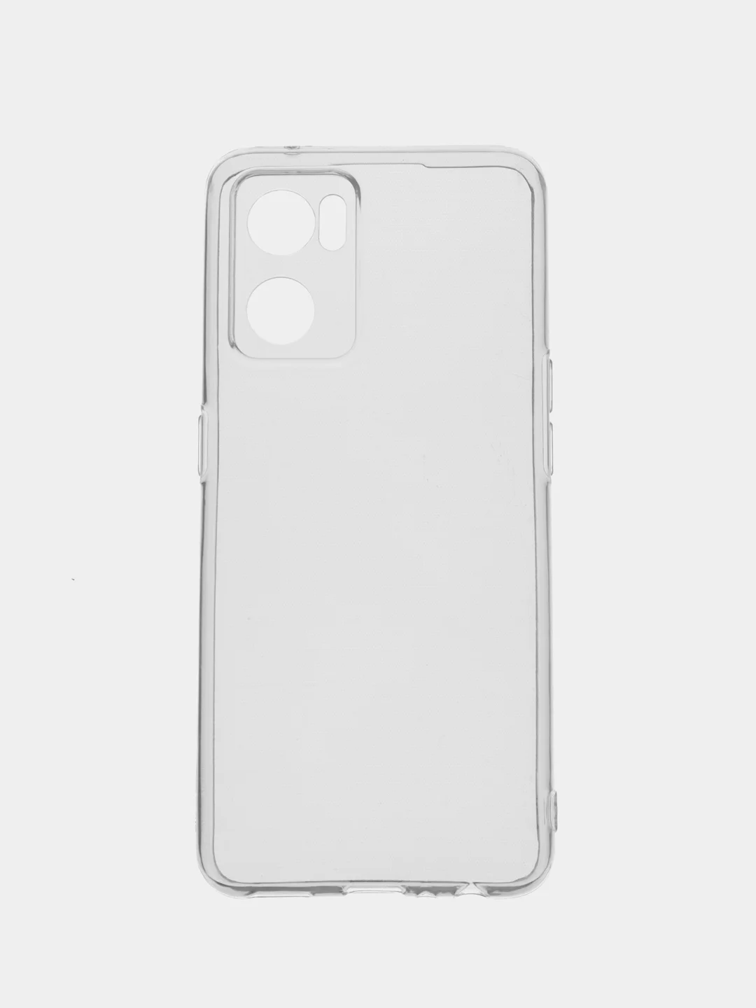 Прозрачный чехол для Oppo Reno 7 5G / Find X5 Lite 5G, прозрачный, силиконовый, с защитой камеры