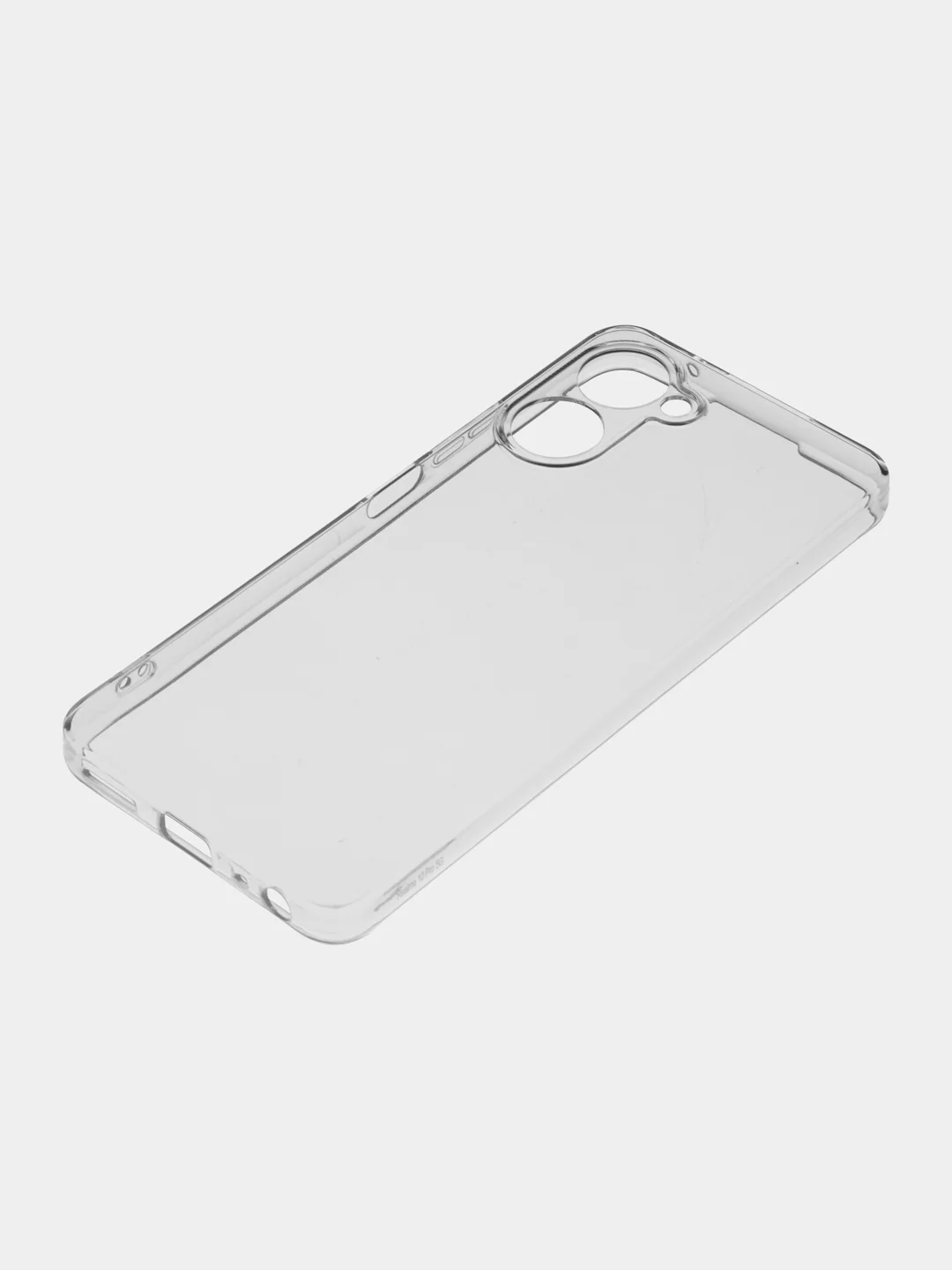 Прозрачный чехол для Realme 10 Pro (Реалми 10 Про), прозрачный, силиконовый, с защитой камеры