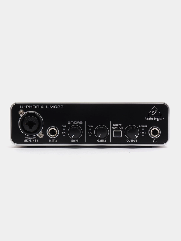 Внешняя звуковая карта BEHRINGER UMC22/UM2