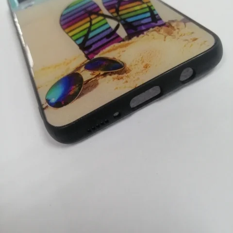 Чехол силиконовый с рисунком Samsung A50
