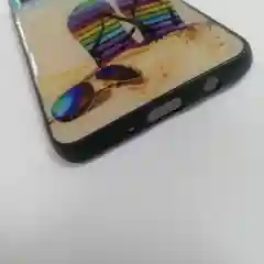 Чехол силиконовый с рисунком Samsung A50