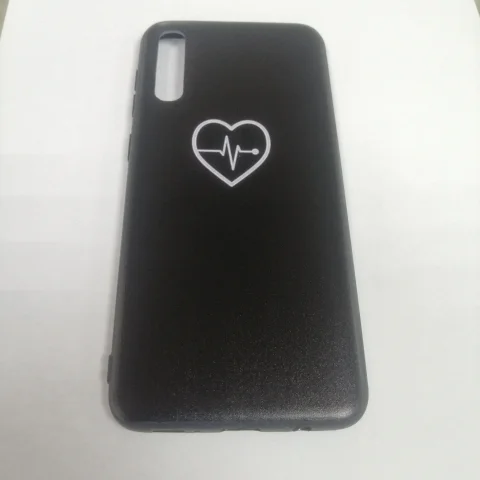 Чехол силиконовый с рисунком Samsung A50
