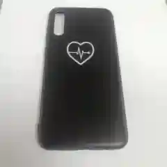 Чехол силиконовый с рисунком Samsung A50