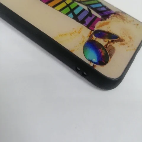 Чехол силиконовый с рисунком Samsung A50