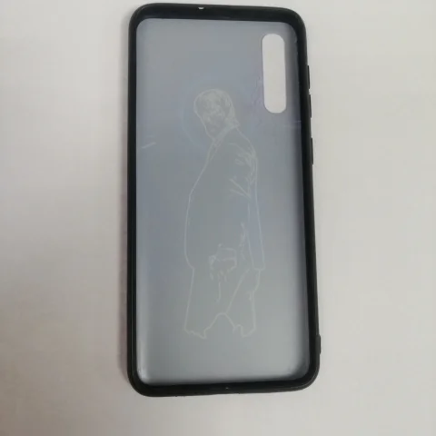 Чехол силиконовый с рисунком Samsung A50