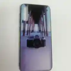 Чехол силиконовый с рисунком Samsung A50