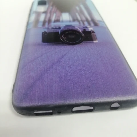 Чехол силиконовый с рисунком Samsung A50