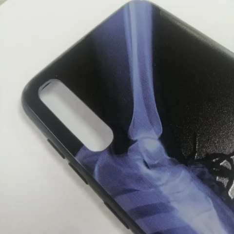 Чехол силиконовый с рисунком Samsung A50