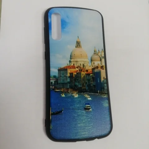 Чехол силиконовый с рисунком Samsung A50