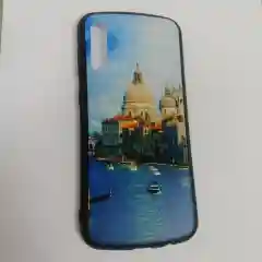 Чехол силиконовый с рисунком Samsung A50