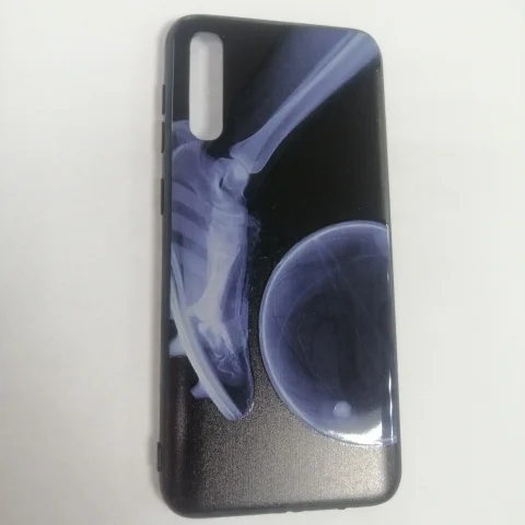 Чехол силиконовый с рисунком Samsung A50