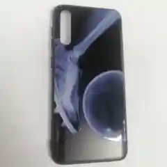Чехол силиконовый с рисунком Samsung A50