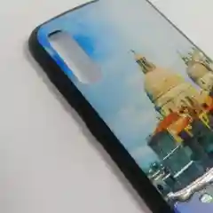 Чехол силиконовый с рисунком Samsung A50