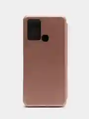 Розовый чехол-книжка Infinix Smart 6 Plus X6823C (Инфиникс Смарт 6 Плюс)