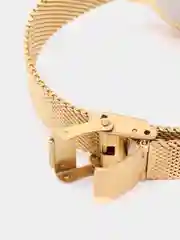 Желтый женские наручные часы Curren 9024 в подарочной упаковке