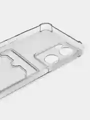Хром силиконовый чехол для OPPO A57S / A77 4G / A77S / OnePlus Nord N20 SE, с карманом для карт