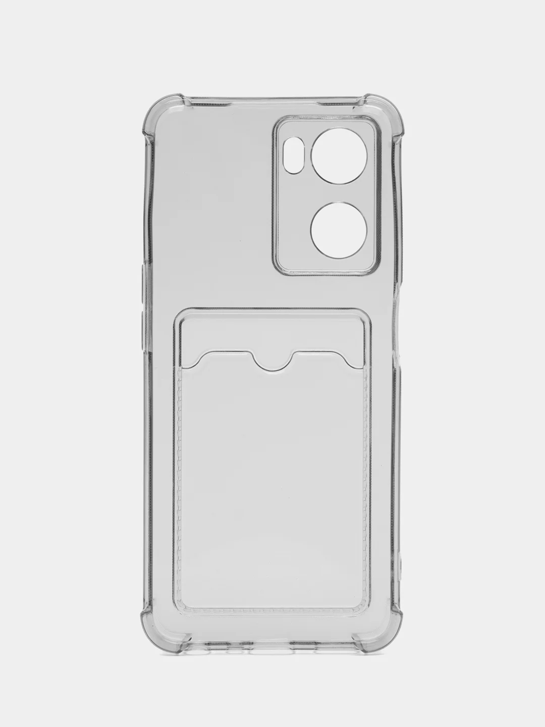 Хром силиконовый чехол для OPPO A57S / A77 4G / A77S / OnePlus Nord N20 SE, с карманом для карт