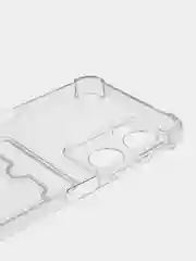 Прозрачный силиконовый чехол для OPPO A57S / A77 4G / A77S / OnePlus Nord N20 SE, с карманом для карт