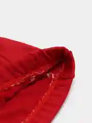 Красный шапочка для плавания тканевая
