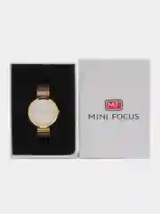Золотой женские наручные часы Mini Focus MF0272L, в подарочной упаковке