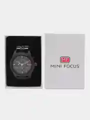 Синий мужские наручные часы Mini Focus MF0230G с металлическим браслетом и хронографом
