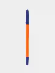 Ручки шариковые синие BRAUBERG "M-500 ORANGE", НАБОР 10 шт., линия 0,35мм, 143951