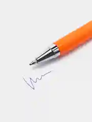 Ручки шариковые синие BRAUBERG "M-500 ORANGE", НАБОР 10 шт., линия 0,35мм, 143951