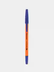Ручки шариковые синие BRAUBERG "M-500 ORANGE", НАБОР 10 шт., линия 0,35мм, 143951