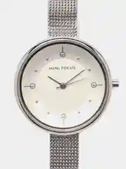 Серебряный женские часы наручные Mini Focus MF0274L, в подарочной упаковке