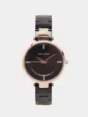 Черный женские наручные часы Mini Focus MF0235L, в подарочной упаковке