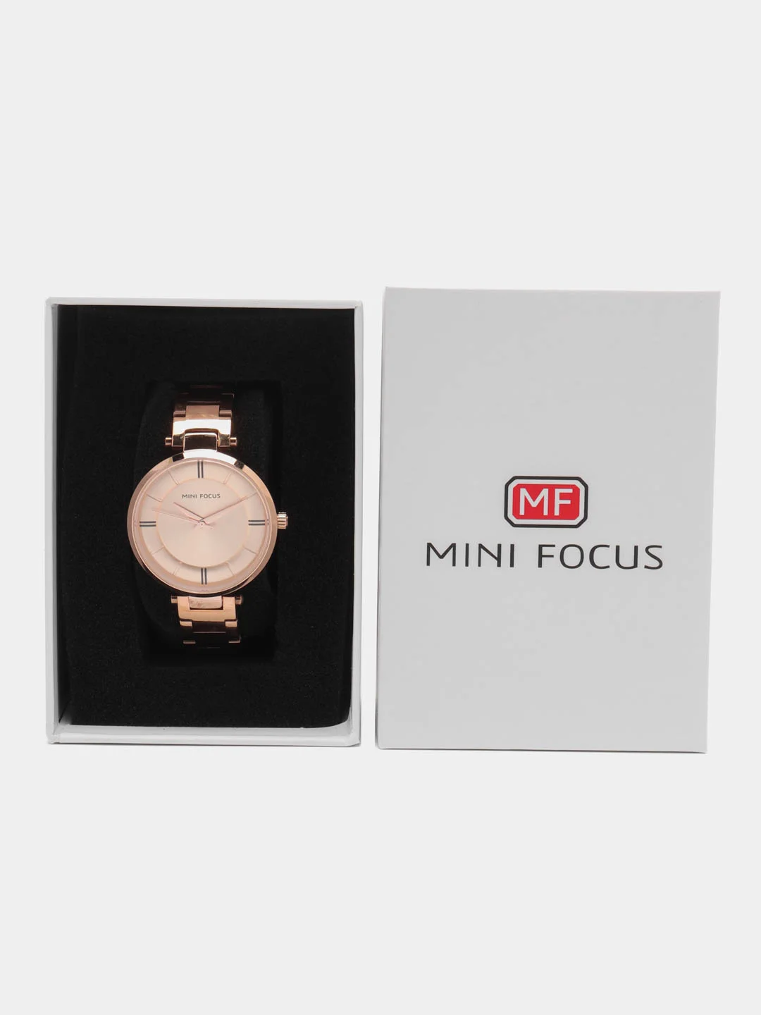Золотой женские наручные часы Mini Focus MF0235L, в подарочной упаковке