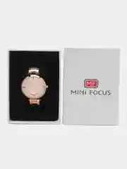 Золотой женские наручные часы Mini Focus MF0235L, в подарочной упаковке