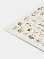 Наклейки для ногтей, слайдеры для маникюра и педикюра. "Пасхальные зайцы"