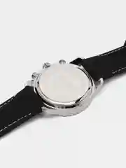 Серебряный мужские наручные часы Megir MN2101G, с хронографом, в подарочной упаковке
